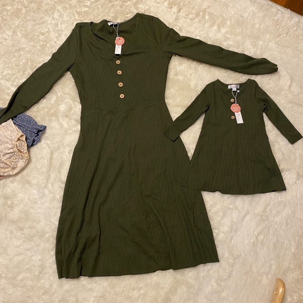 Mommy and Me fall dress set